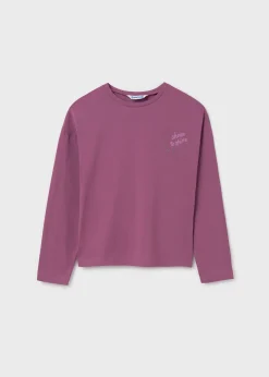 Store Camiseta gráfica hombro caído chica Camisetas Y Polos