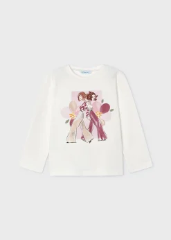 Outlet Camiseta gráfica niña Camisetas Y Polos