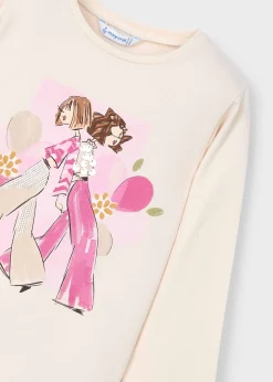 Fashion Camiseta gráfica niña Camisetas Y Polos
