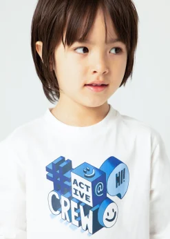 Flash Sale Camiseta juego QR niño Camisetas