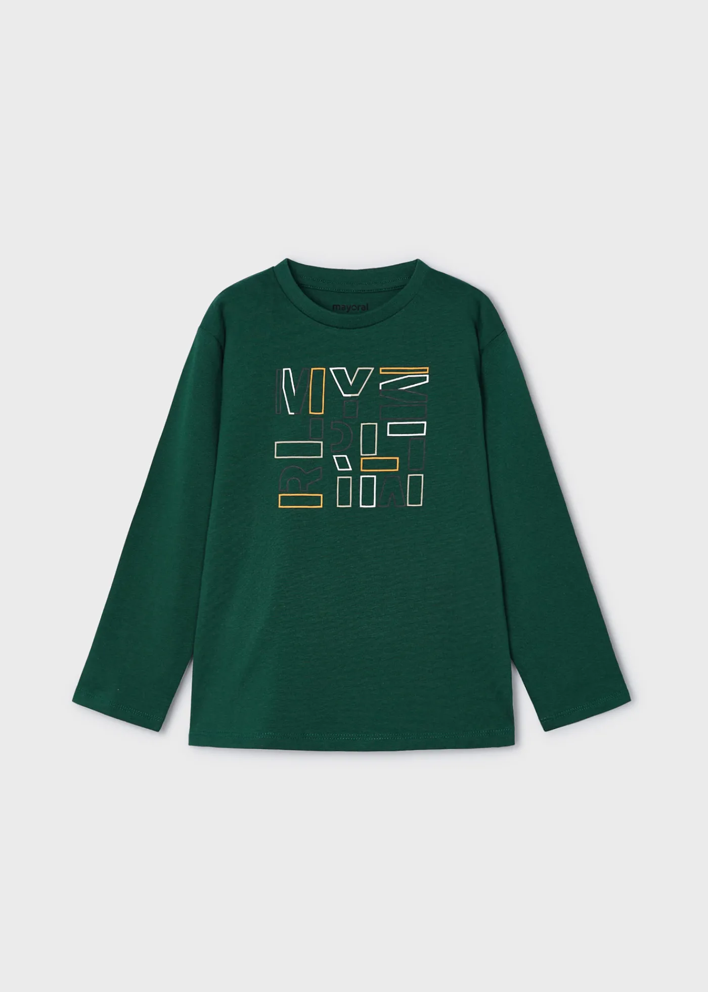 Discount Camiseta letras básica niño Camisetas
