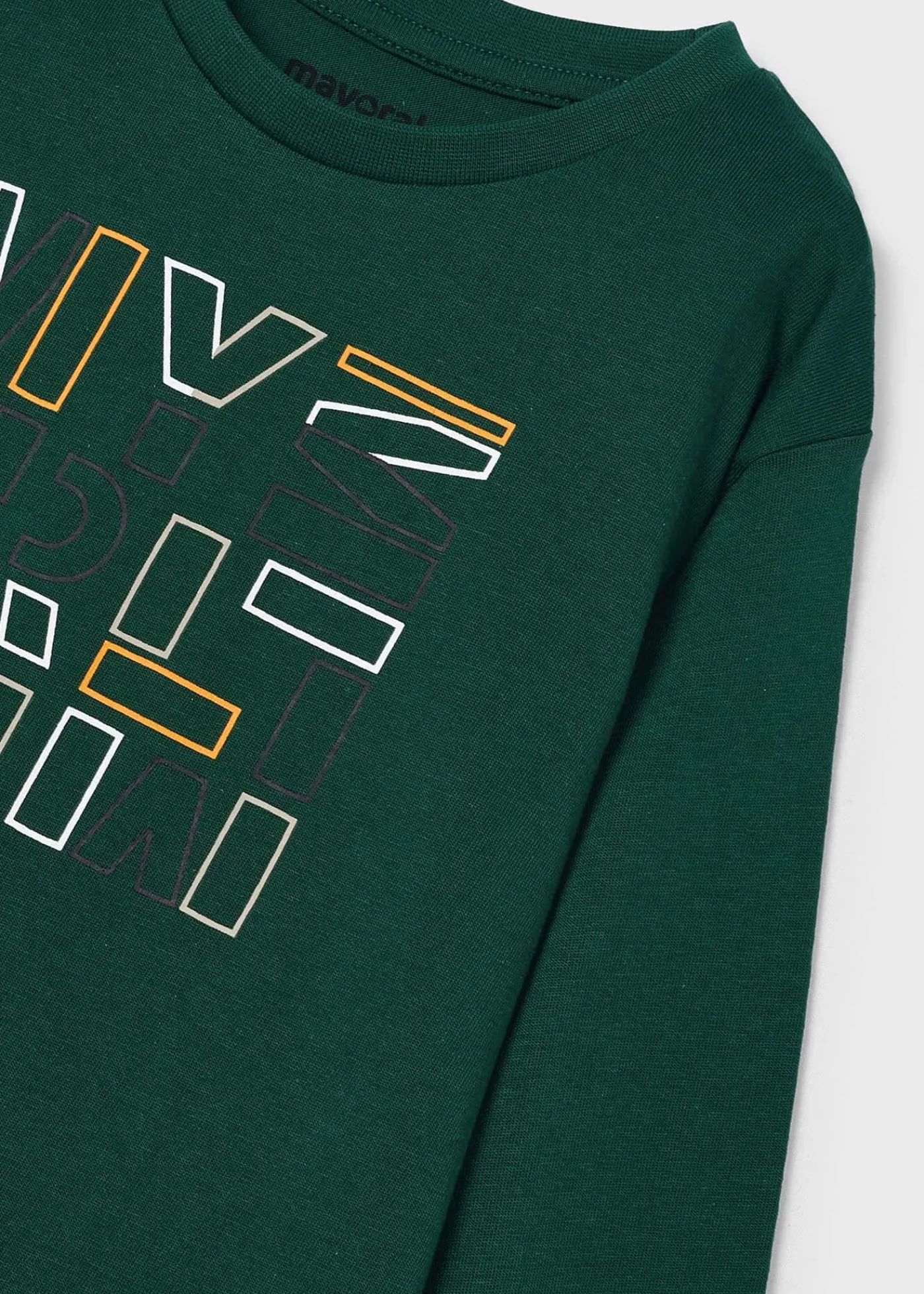 Discount Camiseta letras básica niño Camisetas
