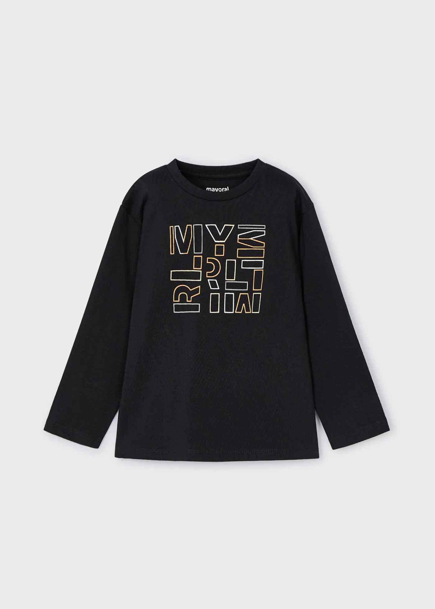 Cheap Camiseta letras básica niño Camisetas