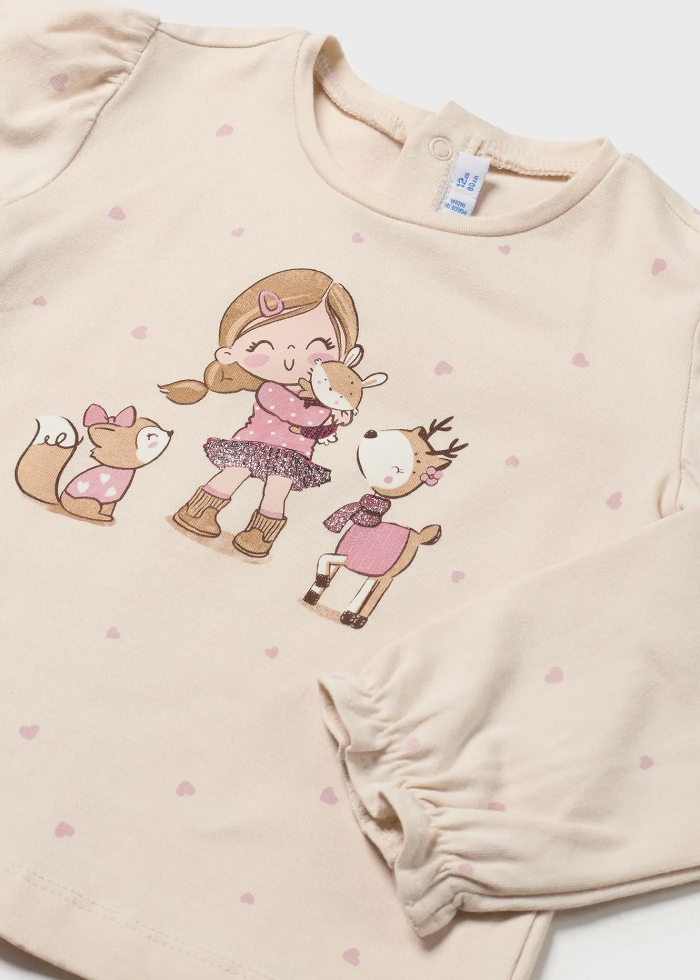 Store Camiseta lunares estampada bebé Bodies Y Camisetas