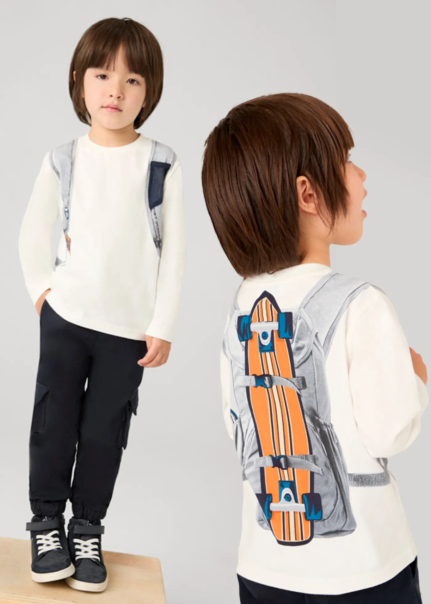 Fashion Camiseta mochila niño Camisetas