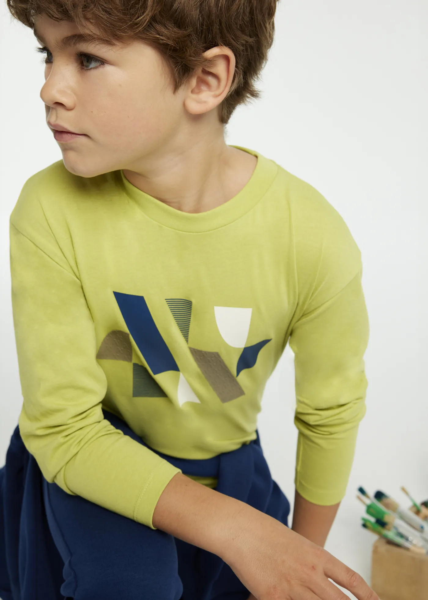 Flash Sale Camiseta relieve chico Camisetas