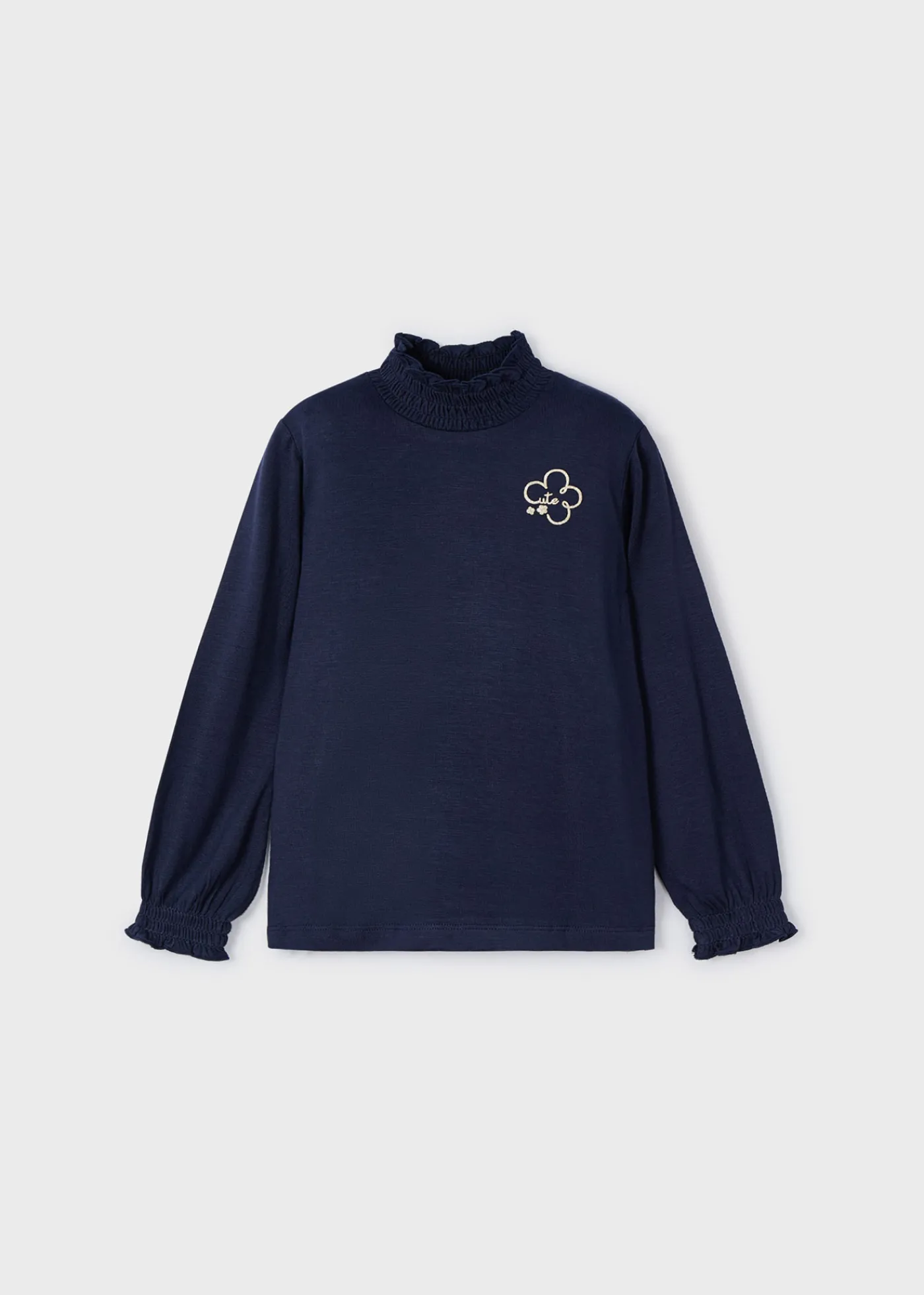 Clearance Camiseta semicisne básica niña Camisetas Y Polos