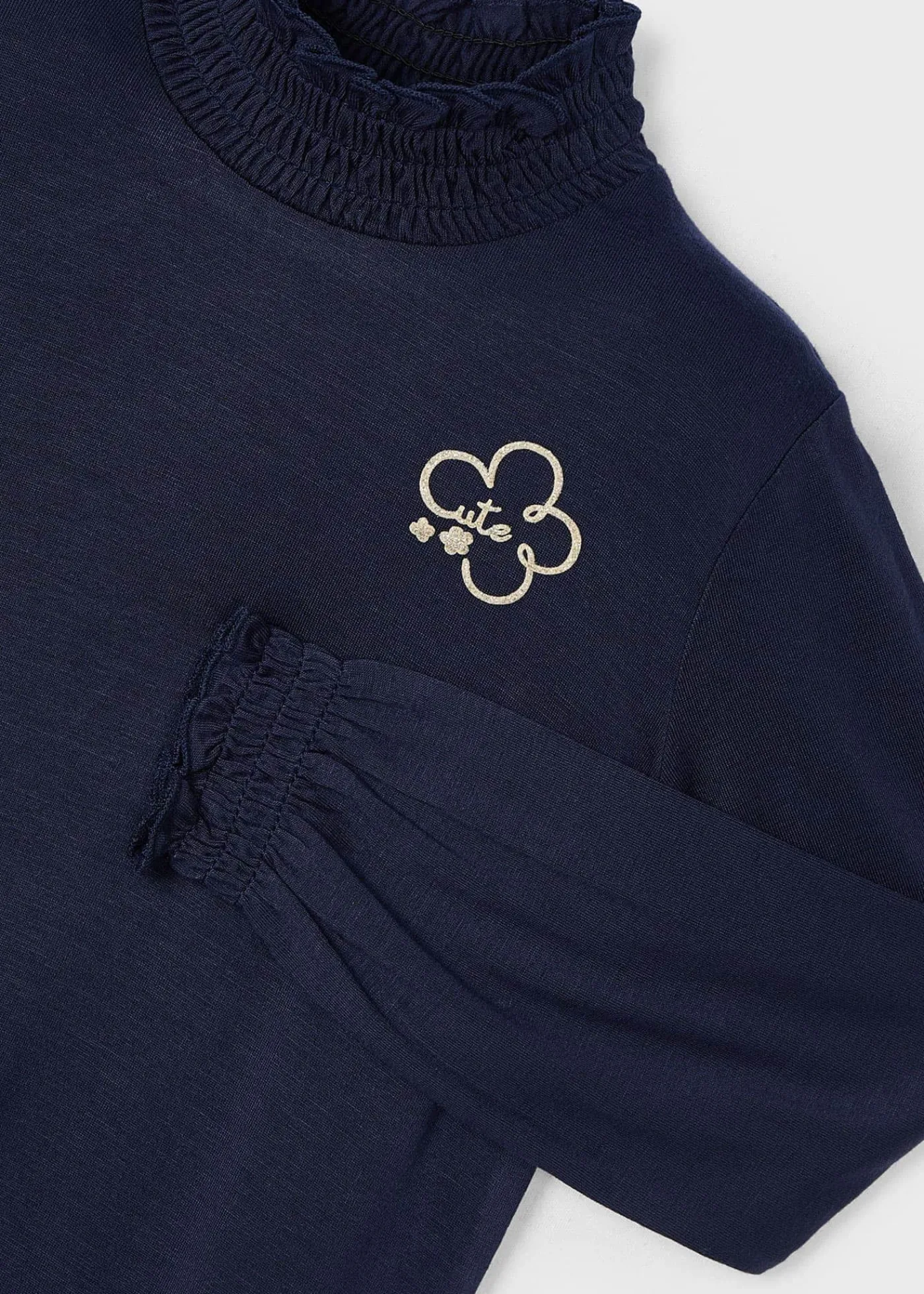 Clearance Camiseta semicisne básica niña Camisetas Y Polos