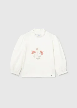 Clearance Camiseta semicisne flores bebé Bodies Y Camisetas