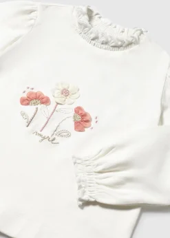 Clearance Camiseta semicisne flores bebé Bodies Y Camisetas