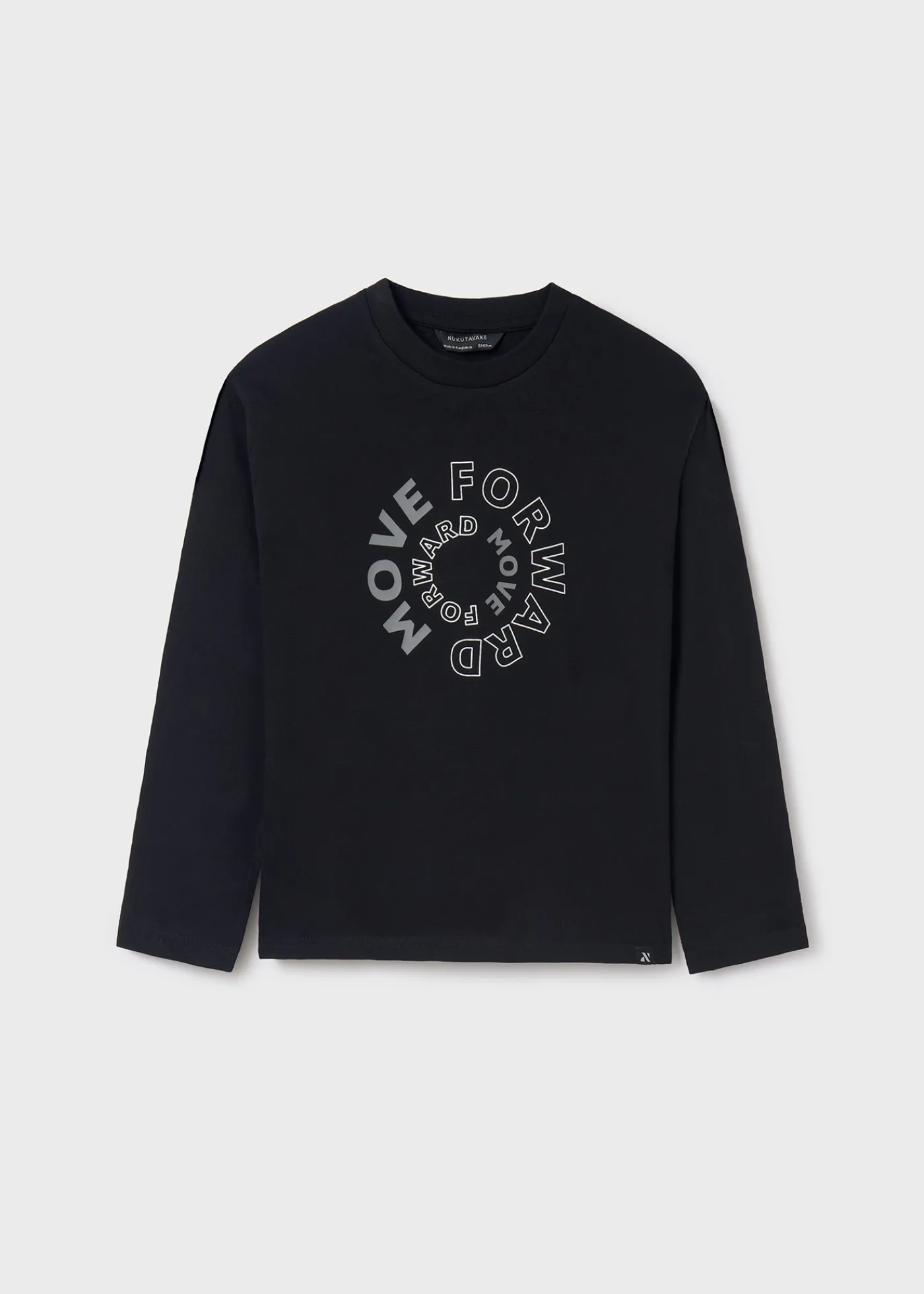 Best Sale Camiseta texto básica chico Camisetas