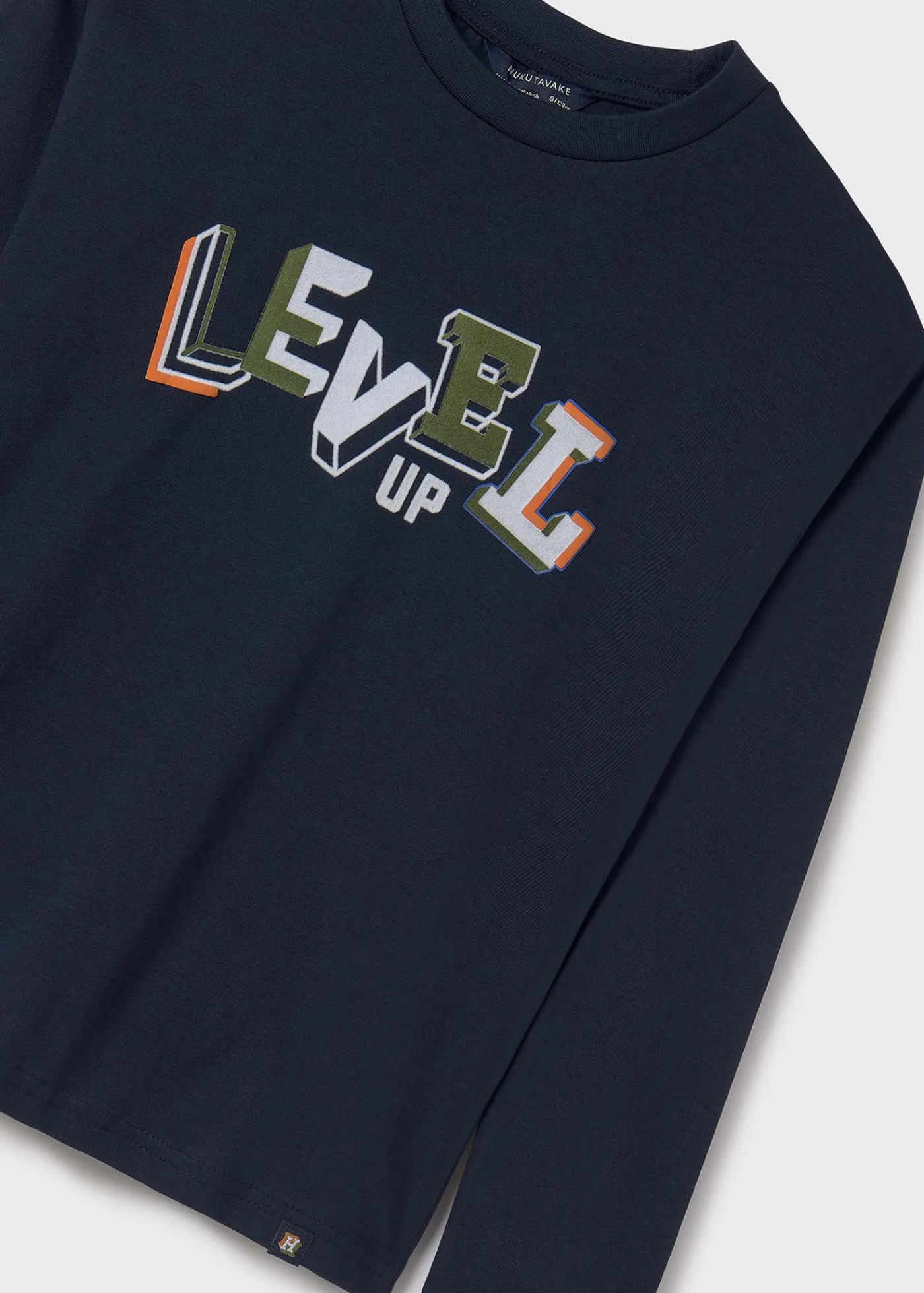 Cheap Camiseta texto relieve chico Camisetas