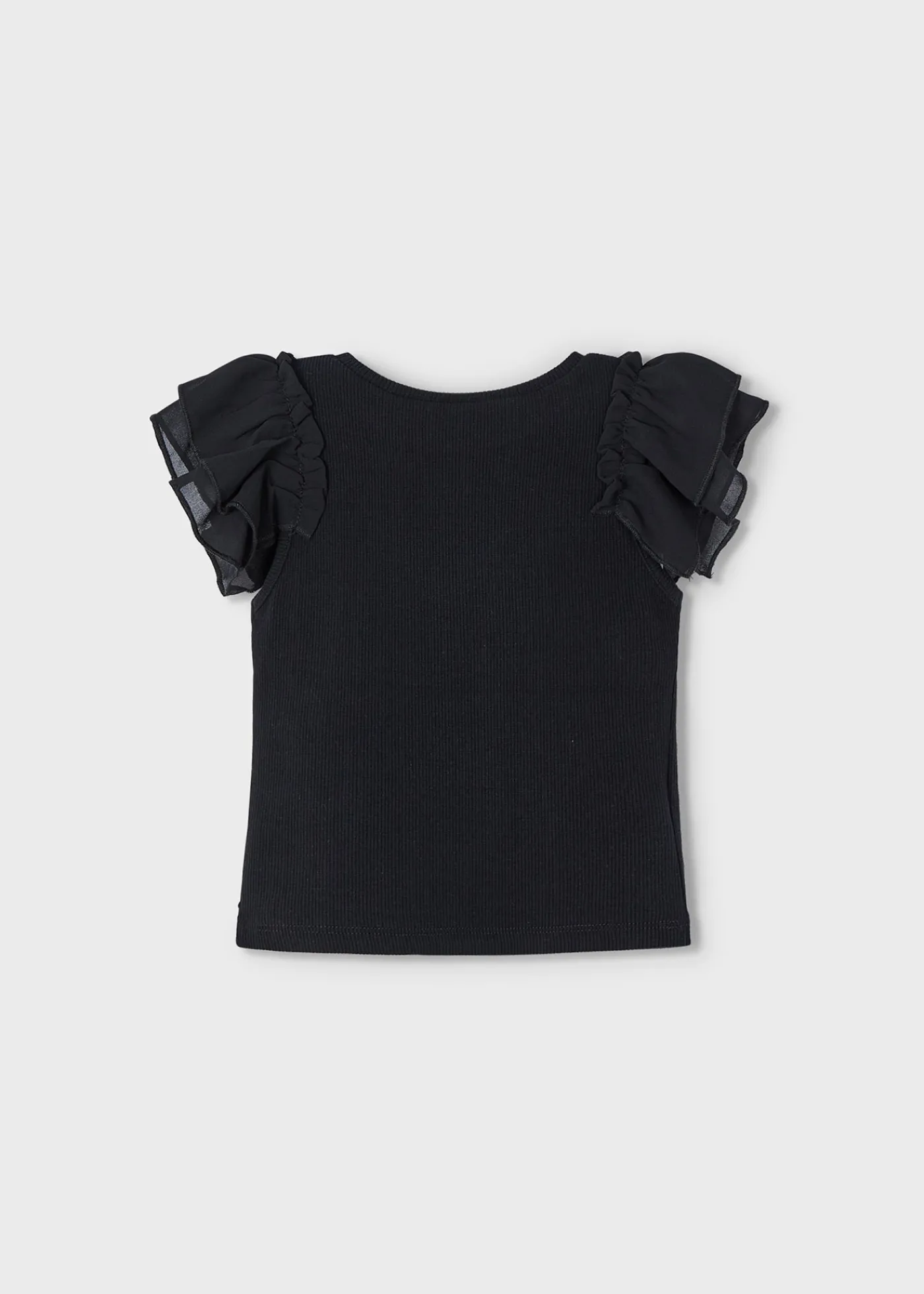 Best Sale Camiseta volantes gasa niña Camisetas Y Polos