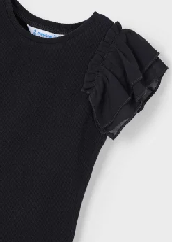 Best Sale Camiseta volantes gasa niña Camisetas Y Polos