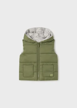 Discount Chaleco reversible acolchado bebé Abrigos Y Chaquetas