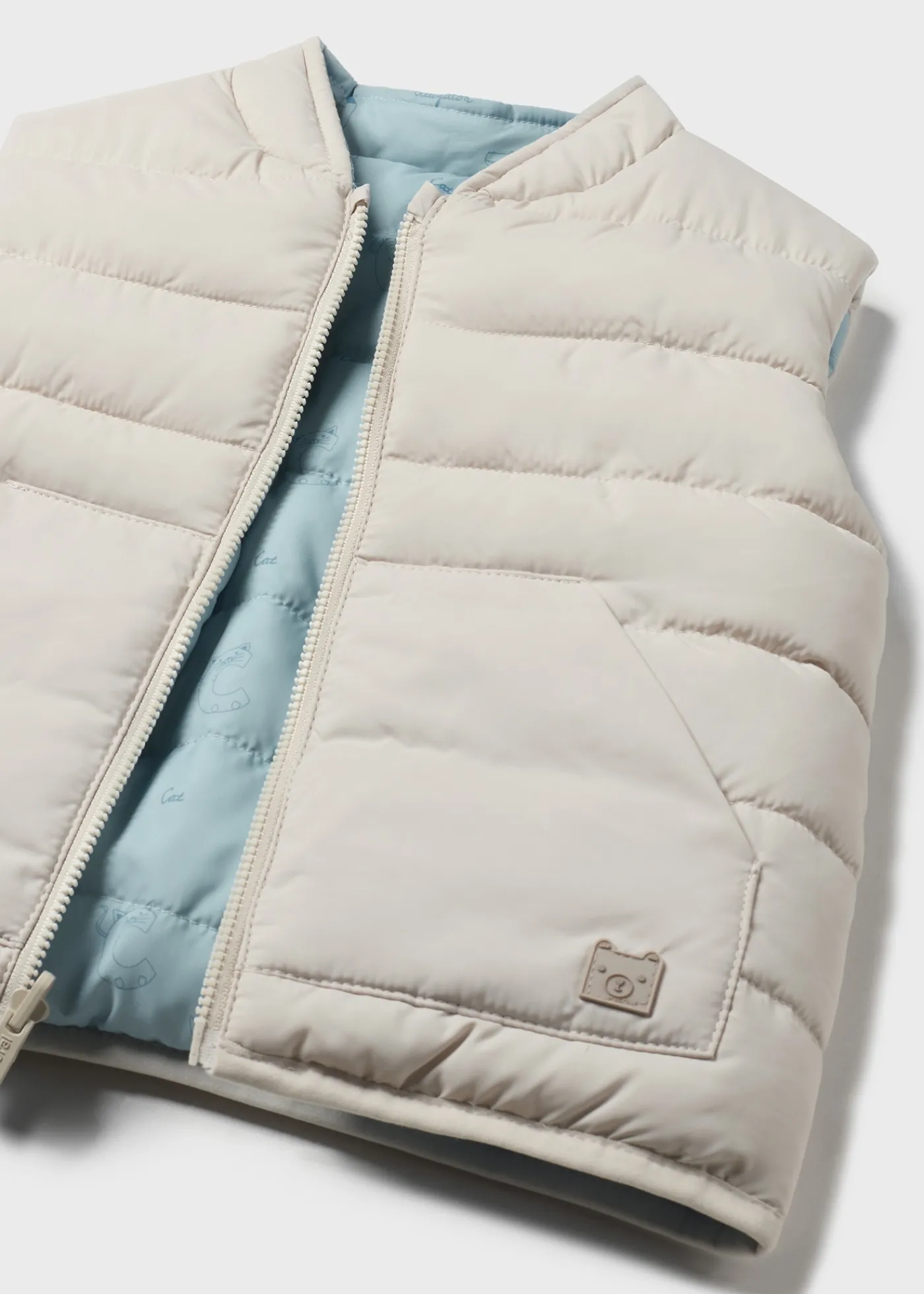 Fashion Chaleco reversible bebé Abrigos Y Chaquetas