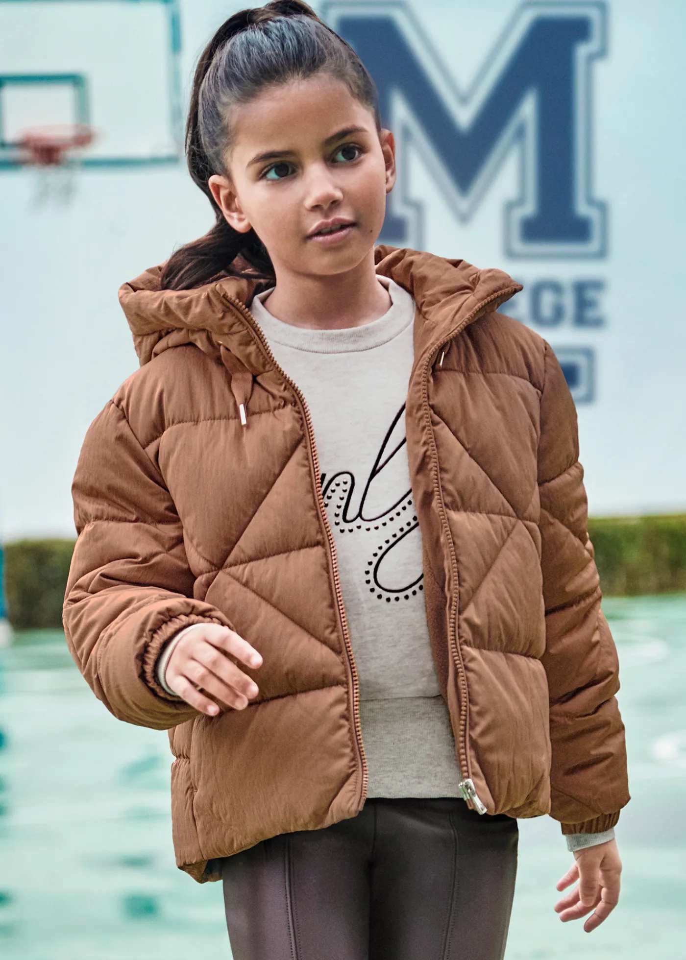 Outlet Chaquetón acolchado chica Abrigos Y Chaquetas
