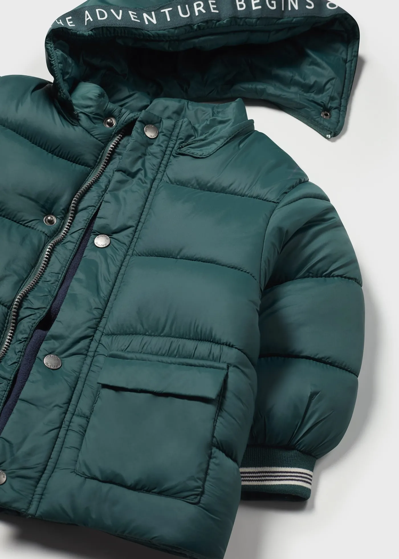 Sale Chaquetón acolchado detalles bebé Abrigos Y Chaquetas