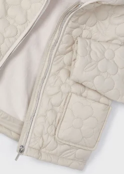 Sale Chaquetón acolchado flores niña Abrigos Y Chaquetas