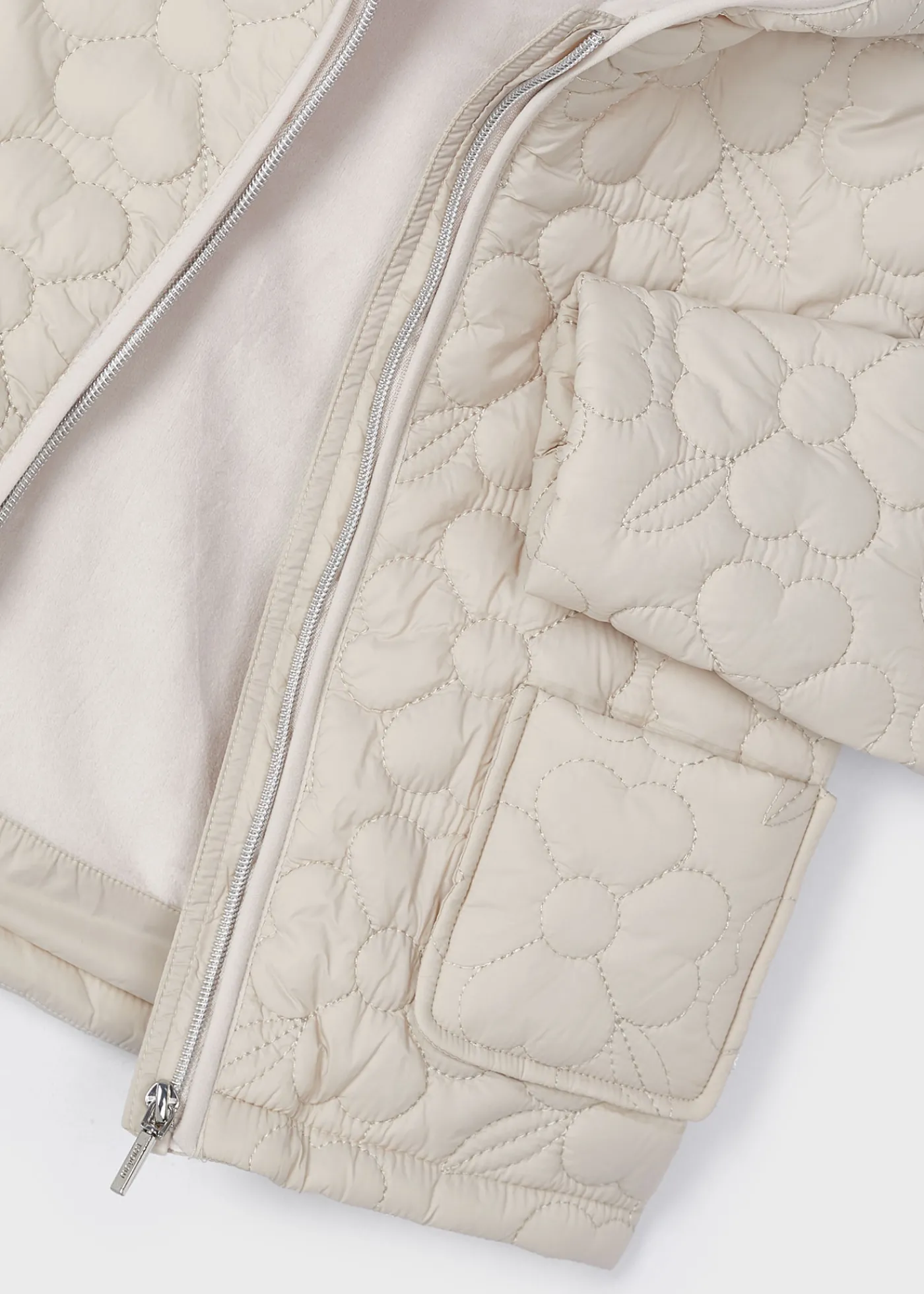Sale Chaquetón acolchado flores niña Abrigos Y Chaquetas