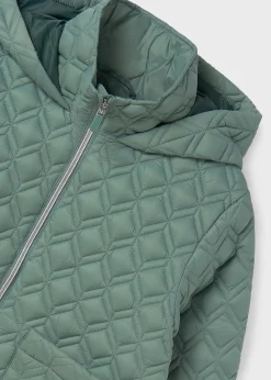 Online Chaquetón acolchado rombos chica Abrigos Y Chaquetas