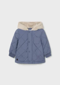 Best Sale Chaquetón capucha pelo bebé Abrigos Y Chaquetas