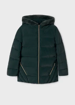 Hot Chaquetón capucha pelo chica Abrigos Y Chaquetas