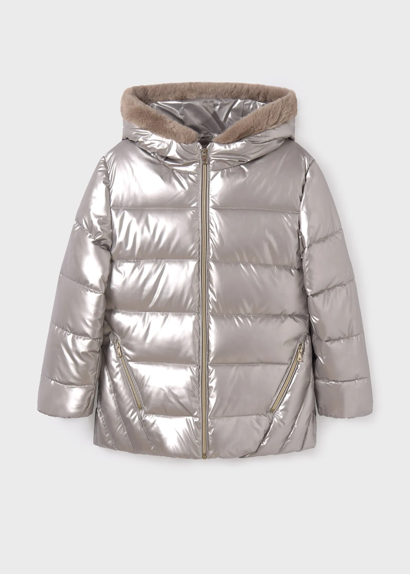 Best Chaquetón capucha pelo chica Abrigos Y Chaquetas