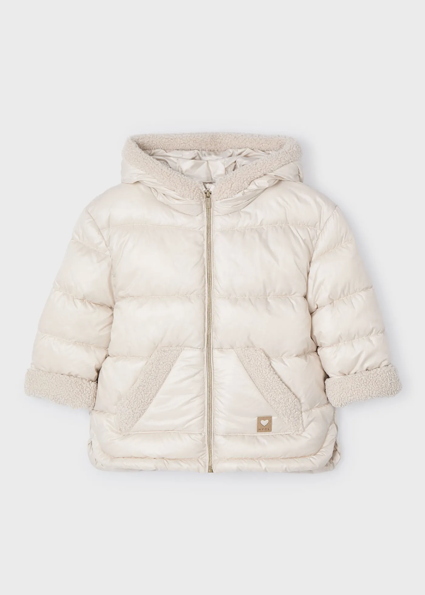 Clearance Chaquetón detalles borrego niña Abrigos Y Chaquetas