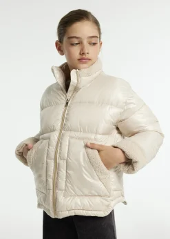 Discount Chaquetón detalles borrego chica Abrigos Y Chaquetas