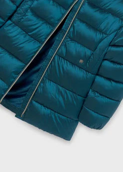 Best Chaquetón largo tornasolado chica Abrigos Y Chaquetas