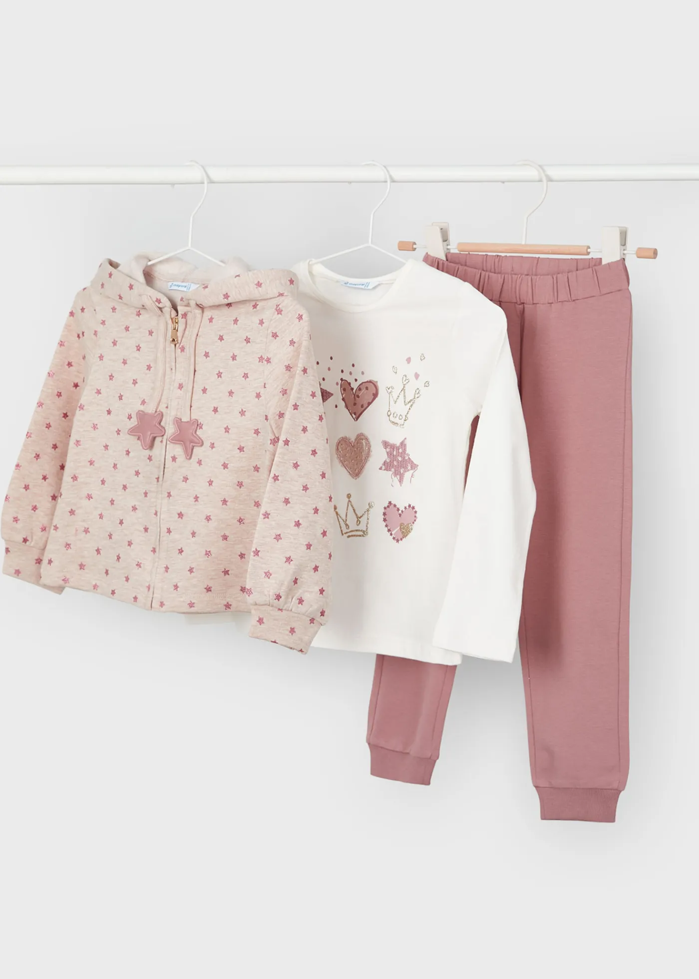 Flash Sale Chándal 3 piezas estrellas niña Chándals
