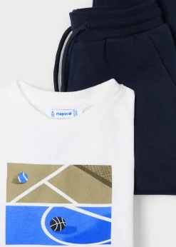 Outlet Chándal con camiseta deportes niño Chándals