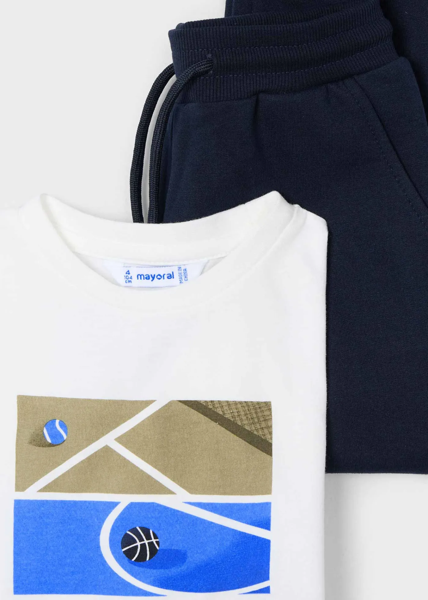 Outlet Chándal con camiseta deportes niño Chándals