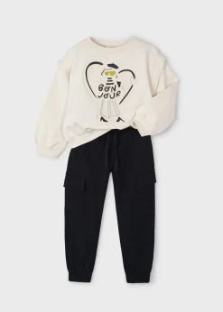 Fashion Chándal corazón niña Chándals