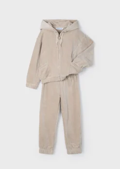 Clearance Chándal punto pana niña Chándals