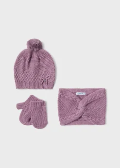 Online Conjunto 3 piezas bufanda cerrada bebé Accesorios Y Complementos