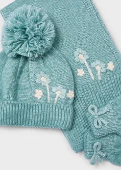 Store Conjunto 3 piezas bufanda flores niña Accesorios Y Complementos