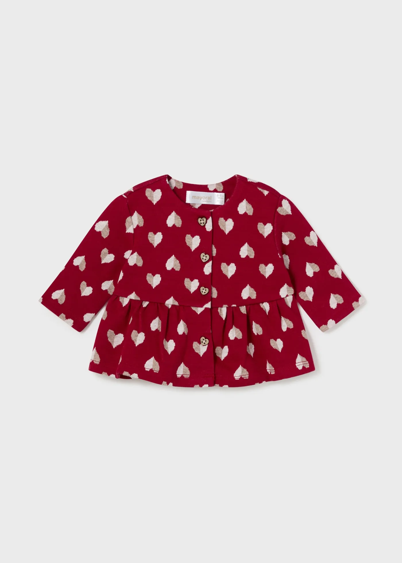 Store Conjunto 3 piezas corazones recién nacida Conjuntos