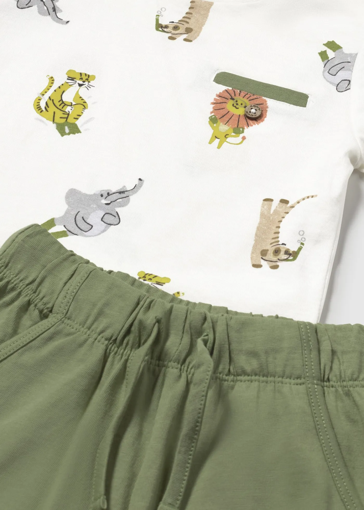 New Conjunto 3 piezas estampado bebé Conjuntos