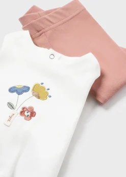 Store Conjunto 3 piezas flores recién nacida Conjuntos