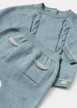 Store Conjunto 3 piezas tricot recién nacido Conjuntos
