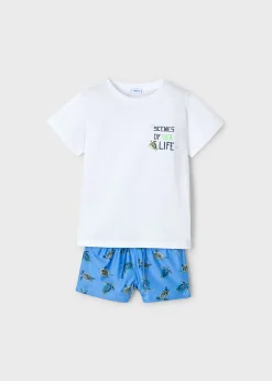Fashion Conjunto bañador y camiseta protección solar niño Bañadores