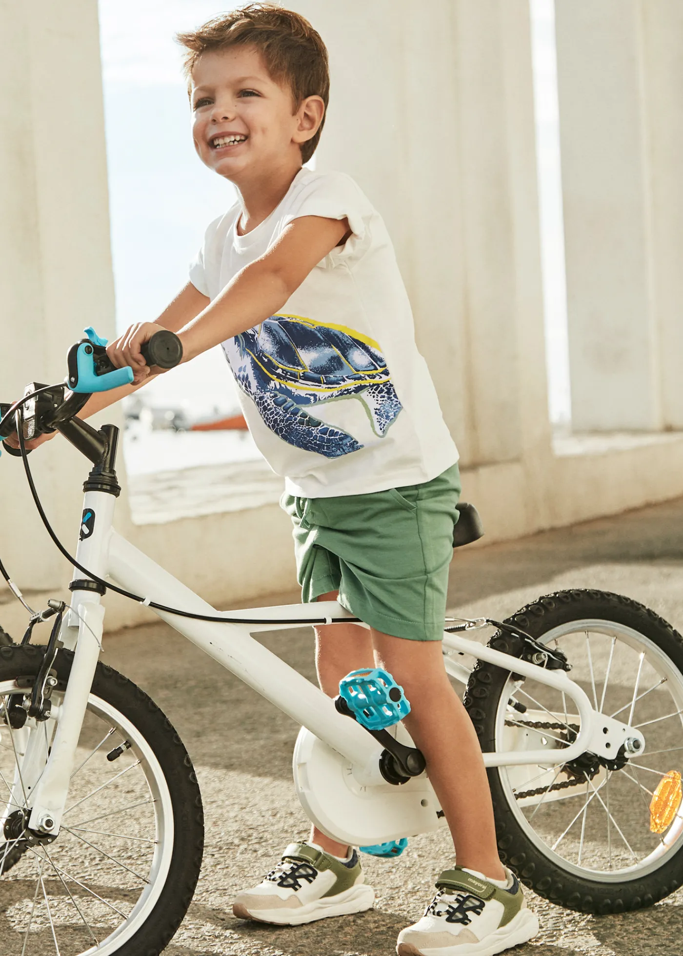 Flash Sale Conjunto bermuda y camiseta tortuga niño Conjuntos