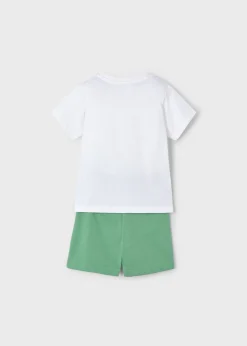 Flash Sale Conjunto bermuda y camiseta tortuga niño Conjuntos