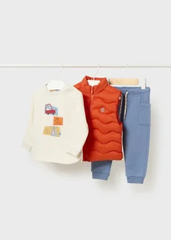 Fashion Conjunto chaleco 3 piezas bebé Conjuntos