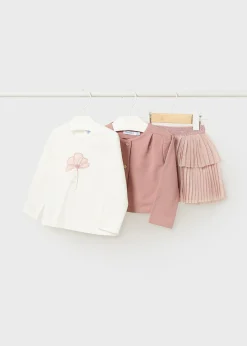 Flash Sale Conjunto falda 3 piezas bebé Conjuntos