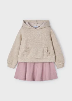 Hot Conjunto falda y sudadera metalizada niña Conjuntos