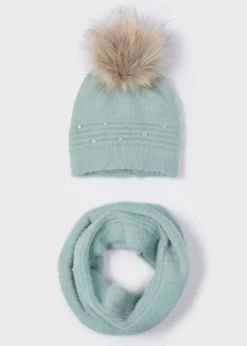 Cheap Conjunto gorro y bufanda cerrada niña Accesorios Y Complementos