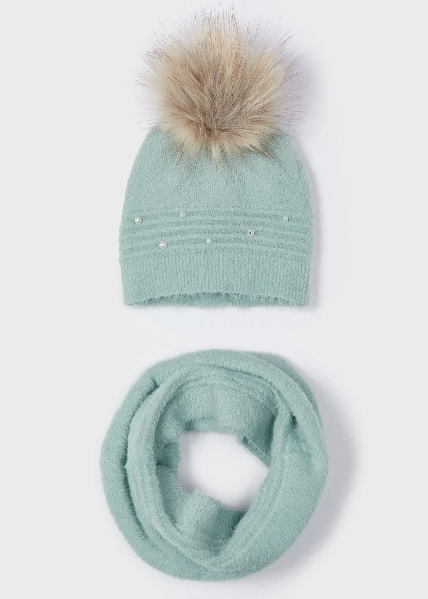 Cheap Conjunto gorro y bufanda cerrada niña Accesorios Y Complementos